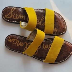 Sam Edelman Yellow Sandals